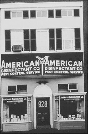 American Disinfectant Company building - historical photograph
